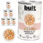 &Scaron;lapi &scaron;unų ėdalas BULT vi&scaron;tiena su makaronais, 6 x 400 g konservai