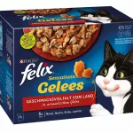 Desertų želė Sensations, įvairių skonių, 12 x 85 g
