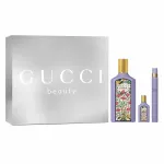 Gucci Flora Gorgeous Magnolia moteri&scaron;kų kvepalų rinkinys: 100 ml, 10 ml ir 5 ml