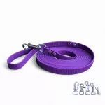Vandeniui atspari pavadėlis HEXA Biothane, 16 mm, 5,5 m