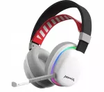 Belaidės ausinės su mikrofonu Monka Echo HG9069W, ant ausų