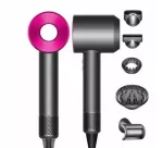 Plaukų džiovintuvas 5in1 Pink 1600W su jonizacija ir difuzoriumi