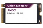 SSD diskas Union Memory AE531 G4Q 512GB, NVMe M.2 2242, PCIe 4.0 x4, SSS1T18187