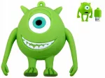USB atmintinė 64 GB, pakabukas, Mike Wazowski