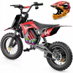 Vaiki&scaron;kas elektrinis motociklas iScooter A14, 500 W, 36 V, iki 22 km, 27 km/val.
