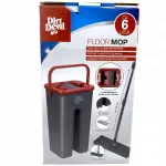 Grindų plovimo &scaron;luota Dirt Devil, dviguba kamera, 6 l, pilka