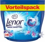 Skalbimo kapsulės Lenor, 38 vnt., Universalus, Aprilfrisch