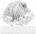 Elastinga guminė virvė su kamuoliuku tentui tvirtinti