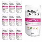 &Scaron;unų ėdalas Dolina Noteci Premium su kalakutiena, 10 x 150 g