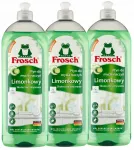 Indų ploviklis FROSCH su ekologi&scaron;kais laimo ekstraktais, 750 ml, 3 vnt.
