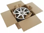 Tvirta 450x450x250 mm dėžė ratlankiams ir ratams, 5 sluoksnių, tinka 15&ndash;20 colių ratams