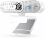 Internetinė kamera 1080P su mikrofonu, sidabrinė