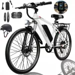Elektrinis dviratis HEADEER BK1350 500W 48V 13,5Ah, 26", iki 80 km, 35 km/val., su &scaron;almu