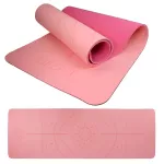 Jogos kilimėlis LIFEFIT RELAX DUO, 183x58x0,6 cm, rožinis