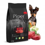 Sausas &scaron;unų maistas PIPER Animals su jautiena, 12 kg