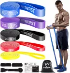 Atsparumo gumų rinkinys FitBeast P/65 (5&ndash;170 kg) su tvirtinimu durims