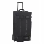 Kelioninis krep&scaron;ys Lifeventure Expedition Clamshell, 110 l, juodas, standus pagrindas