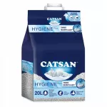 Katinų kraikas CATSAN Hygiene Plus, natūralus, 20 l