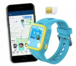 Vaiki&scaron;kas i&scaron;manusis laikrodis GPS CALMEAN Mini su SIM kortele