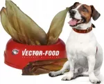 Džiovintos jautienos ausys &scaron;unims Vector-Food, 10 vnt.