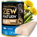 &Scaron;unų ėdalas ZEW NATURY menkėms, 400 g, suaugusiems &scaron;unims