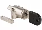 Akumuliatoriaus rėmo užraktas BOSCH PowerTube sistemai, AXA, su 2 raktais