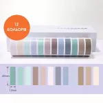 Lipdukų rinkinis Niimbot D11, D110, D101, H1S, 12x40 mm, 12 ritinėlių