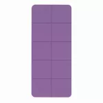 Sulankstomas kilimėlis su ne&scaron;iojimo krep&scaron;iu, violetinis, 183x80x0,8 cm