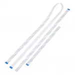 Plok&scaron;čias juostinis kabelis FFC, 15 kontaktų, 30 cm, 50 cm, 100 cm, 3 vnt. rinkinys