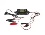 Automobilio akumuliatoriaus įkroviklis CARCLEVER 35938, 6/12V, 4A, LCD