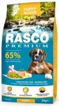 Sausas pa&scaron;aras vidutinio dydžio &scaron;uniukams Rasco Premium su vi&scaron;tiena, 3 kg