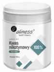 Maisto papildas Aliness Nicotinic acid NIACIN Flush B3, energijai ir nuovargio mažinimui