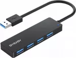 USB-C &scaron;akotuvas BYEASY UC-109C, 4 jungtys USB 3.0