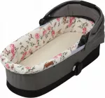 Vežimėlio lop&scaron;io įdėklas ir paklodžių rinkinys BABYMAM