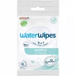Drėgnos servetėlės WaterWipes Aqua On The Go 10 vnt.