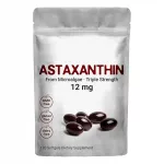 Astaksantinas 12 mg, akių, sąnarių, kraujotakos ir odos sveikatai