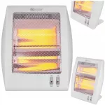 Kvarcinis elektrinis &scaron;ildytuvas, baltas, 400W/800W