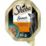 Katinų pa&scaron;tetas Sheba 6x85g su kalakutiena ir padažu