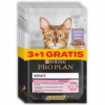 &Scaron;lapias kačių maistas PURINA PRO PLAN Nutri Savour su kalakutiena, 85 g, 4 vnt. (3+1 nemokamai)