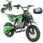 Vaiki&scaron;kas elektrinis motociklas iScooter A14, 36V, 500W, 5,2Ah, 27HP