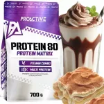 Baltymų papildas ProActive Protein 80 700g tiramisu