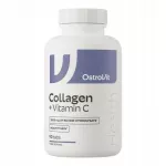 Maisto papildas OstroVit Collagen 90 tabl., 3000 mg jautienos kolagenas su vitaminu C