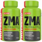 Maisto papildas ZMA Magnesium + Zinc + Vitamin B6, 120 kapsulių, Nutrend, 2 vnt.