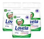 Skalbimo milteliai spalvotiems drabužiams Lovela Family, hipoalerginiai, 2,1 kg, 3 vnt.