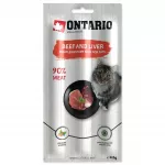 Katinų užkandžiai ONTARIO Kabanosy su kepenėlėmis, 3 vnt.