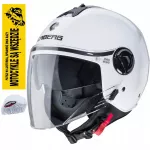 Motociklo &scaron;almas CABERG Riviera V4X, balta blizgi, XL