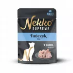&Scaron;lapias suaugusių kačių maistas Nekko Supreme su tunu sultinyje, 70 g