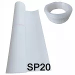 Vandens filtro tinklelis SP20 110 su Uniwoda žvejybiniu valu 10 m 2,0 mm