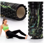 Raumenų masažuoklis Crossfit, putplasčio volelis su i&scaron;kilimais