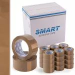Rudos pakavimo juostos SMART, 48 mm x 120,7 m, 24 vnt.